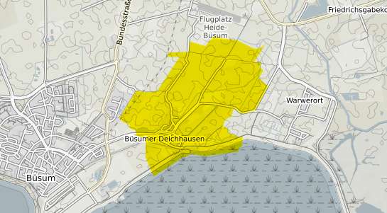 Immobilienpreisekarte Buesumer Deichhausen